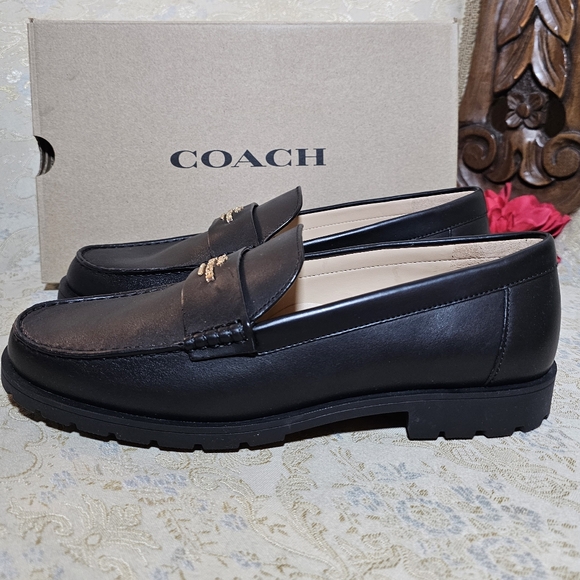 Coach Leather Loafers - Picture 2 of 7
